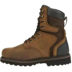 Georgia Men's Brookville 8" Stl Toe WP Work Boot - Brown - G9334 -Rocky Shop georgia mens brookville 8 stl toe wp work boot brown g9334 7