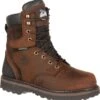 Georgia Men's Brookville 8" Waterproof Work Boot - Brown - G9134 -Rocky Shop georgia mens brookville 8 waterproof work boot brown g9134