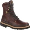 Georgia Men's Giant 8" Steel Toe Work Boot - Brown - G8374 1 Georgia Men's Giant 8" Steel Toe Work Boot - Brown - G8374 -Rocky Shop georgia mens giant 8 steel toe work boot brown g8374