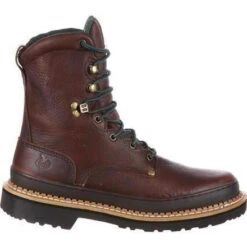 Georgia Men's Giant 8" Steel Toe Work Boot - Brown - G8374 -Rocky Shop georgia mens giant 8 steel toe work boot brown g8374 4