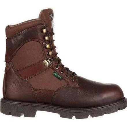 Georgia Men's Homeland 8" WP Insulated Work Boot - Brown - G109 4 Georgia Men's Homeland 8" WP Insulated Work Boot - Brown - G109 - Image 2