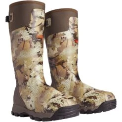 LaCrosse Men's Alphaburly Pro 18" Ins Rubber Hunt Boot - Camo - 376037 -Rocky Shop lacrosse mens alphaburly pro 18 ins rubber hunt boot camo 376037 boots lacrosse 3