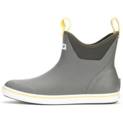 Xtratuf Men's 6" Ankle Deck Waterproof Boot - Gray / Yellow - 22735 -Rocky Shop product 22735 GRY 2 2400x a2a44fee 0c05 4fa7 b40a ee022cdb9a66