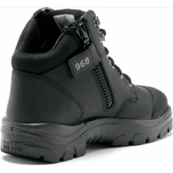 Steel Blue Men's Parkes Side Zip WP Steel Toe Hiker Work Boot - Black - 812968 -Rocky Shop pz 3