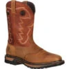 Rocky Men's Original Ride Waterproof Western Boot - Brown - RKYW039 -Rocky Shop rocky mens original ride waterproof western boot brown rkyw039