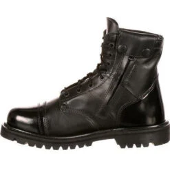 Rocky Men's Side Zipper Jump Duty Boot - Black - FQ0002091 -Rocky Shop rocky mens side zipper jump duty boot black fq0002091 3