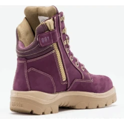 Steel Blue Women's Southern Cross Side Zip Steel Toe Work Boot - Purple - 892861 13 Steel Blue Women's Southern Cross Side Zip Steel Toe Work Boot - Purple - 892861 -Rocky Shop sc 5