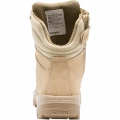 Steel Blue Men's Southern Cross 6" Side Zip WP Steel Toe Work Boot - Sand - 812961 -Rocky Shop sz 4