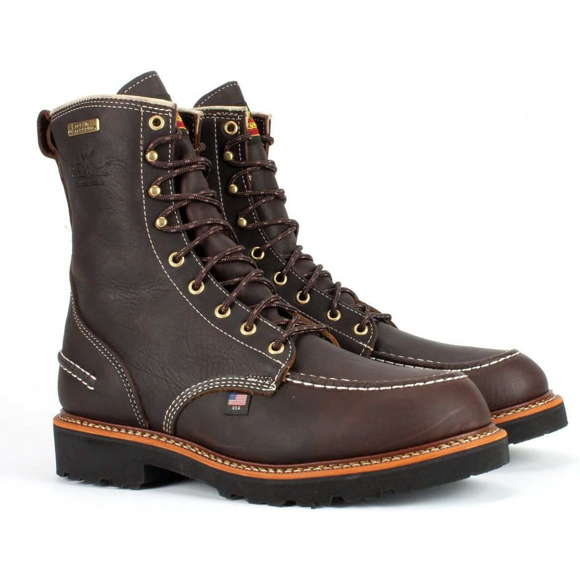 Thorogood Men's Flyway 8"USA Made WP Work Boot - Brown - 814-4141 3 Thorogood Men's Flyway 8"USA Made WP Work Boot - Brown - 814-4141