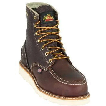 Thorogood Men's USA Made 1957 6" Moc Safety Toe WP Wedge Work Boot 804-3600 8 Thorogood Men's USA Made 1957 6" Moc Safety Toe WP Wedge Work Boot 804-3600 - Image 6