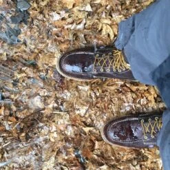 Thorogood Men's USA Made 1957 8" Moc Toe WP Wedge Work Boot Brown 814-3800 -Rocky Shop thorogood mens usa made 1957 8 moc toe wp work boot brown 814 3800 thorogood 7