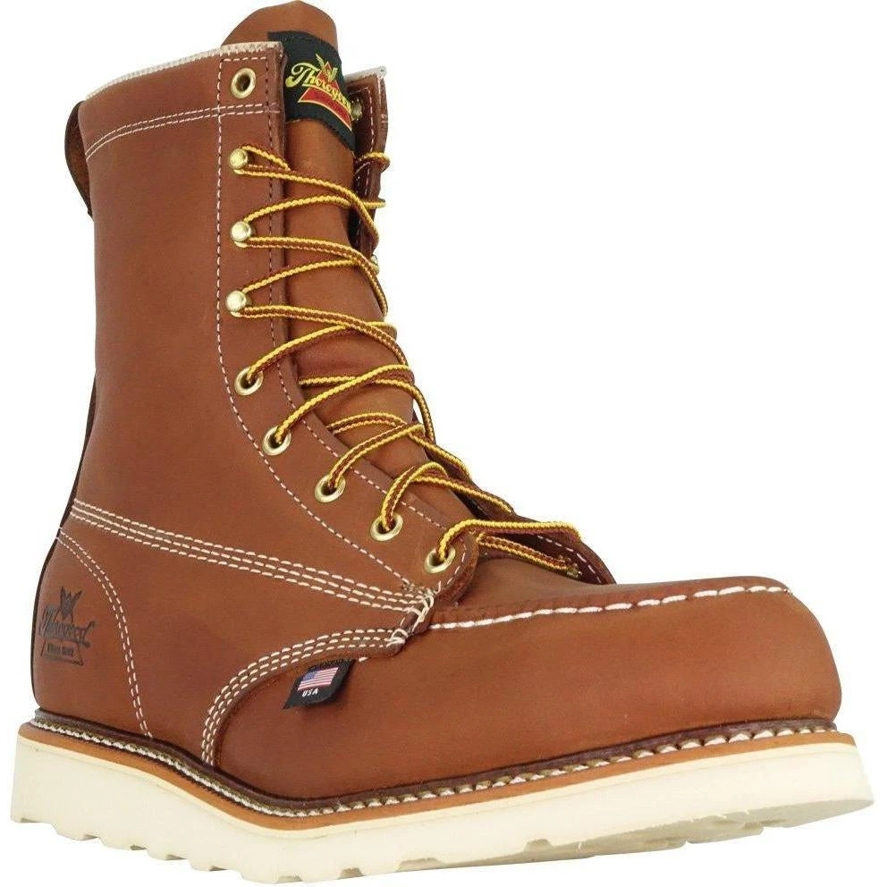 Thorogood Men's USA Made Amer. Heritage 8" Stl Toe Wedge Work Boot 804-4208 4 Thorogood Men's USA Made Amer. Heritage 8" Stl Toe Wedge Work Boot 804-4208 - Image 2