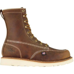 Thorogood Men's USA Made Amer. Heritage 8" Stl Toe Work Wedge Boot 804-4478 9 Thorogood Men's USA Made Amer. Heritage 8" Stl Toe Work Wedge Boot 804-4478 -Rocky Shop thorogood mens usa made amer heritage 8 stl toe work boot 804 4478 thorogood 2