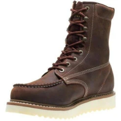 Wolverine Men's Loader 8" Wedge Work Boot - Brown - W10743 -Rocky Shop wolverine mens loader 8 wedge work boot brown w10743 4