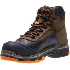 Wolverine Men's Overpass Safety Toe 6" WP Work Boot - Brown - W10717 -Rocky Shop wolverine mens overpass safety toe 6 wp work boot brown w10717 4